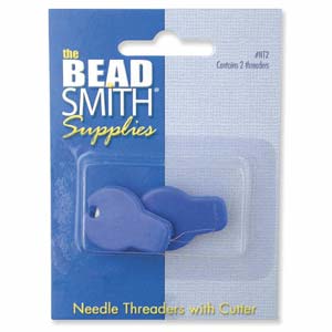 Needle Threader with Cutter (2 per pack)
