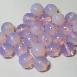 Pink Opalite 12mm Round Bead (x1)