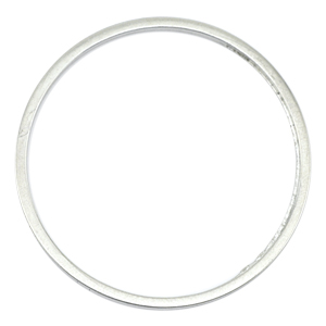 Quick Links Round 25mm Silver Plated (18 pieces)