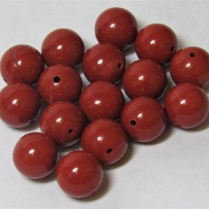 Red Jasper 10mm Round Bead (x1)