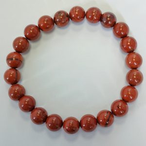 H5. Red Jasper Elasticated Bracelet (1 piece)