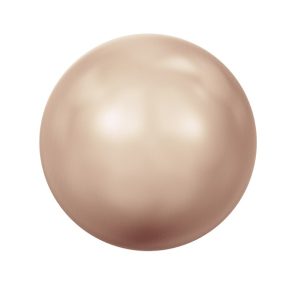 Rose Gold 4mm Pearl (x10) 5810