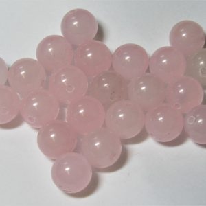 Rose Quartz 12mm Round Bead (x1)