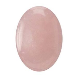 Cabochon Rose Quartz 40x30mm
