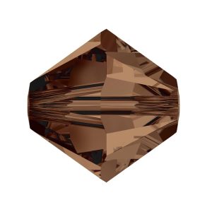 Smoked Topaz 8mm Bicone (x5) 5328