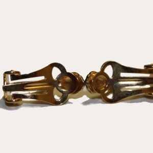 Standard Clip On Earrings Gold Plated (4 Per Pack)