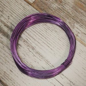Supa Lilac Non Tarnish Copper Craft Wire 0.50mm/24 gauge