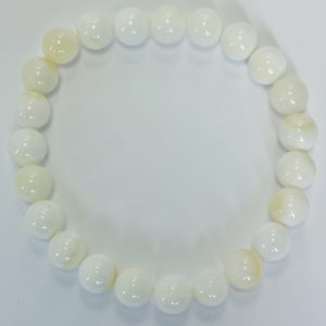 H9. Tridacna Shell Elasticated Bracelet (1 piece)