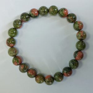 H9. Unakite Elasticated Bracelet (1 piece)