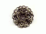 FM001 30mm Rosette Brass