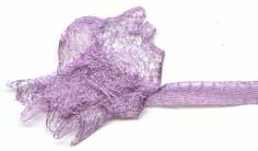Wire Mesh Cord Lilac 6mm x 1 Metre