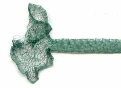 Wire Mesh Cord Metallic Green 6mm x 1 Metre
