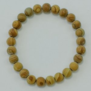 J1. Yellow Jasper Elasticated Bracelet (1 piece)