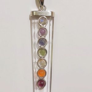 Quartz Chakra Pendant