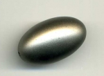Acrylic Oval Bead Steel Grey Colour 26x16mm (1 piece)