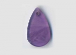 Acrylic Drop Pendant Amethyst Colour 31x18mm (1 piece)