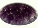 Acrylic Faux Cabochon Amethyst Colour 48x30mm (1 piece)