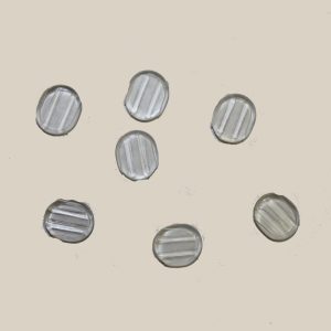 Clip On Earring Sleeve Clear - Small (10 Per Pack)