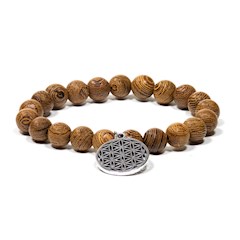 Mala Bracelet with flower of life