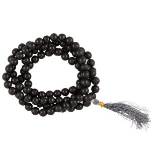 Black Agate Mala