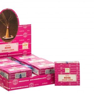Incense cones Nag Champa Rose
