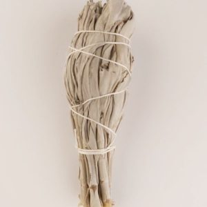 California White Sage Tulip Shaped Smudge Stick