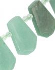 Top Drilled- Trapeziod - Aventurine