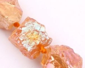 Rough Nugget - Tangerine Aura Quartz