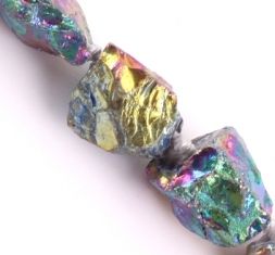 Rough Nugget- Rainbow Aura Quartz
