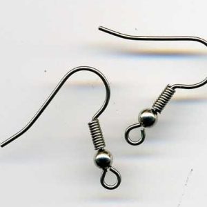 Fish Hook Earrings Surgical Steel (8 per pack)