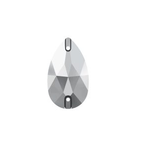 Drop 12x7mm Light Chrome 3230
