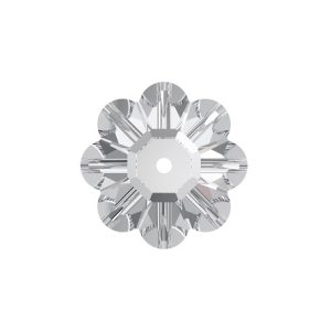 Flower 6mm Crystal (x10) 3700