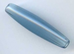Acrylic Flair Tube Bead Azure 30x6mm (1 piece)