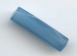 Acrylic Facet Tube Bead Azure 22x5mm (1 piece)