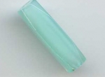Acrylic Facet Tube Bead Aqua 22x5mm (1 piece)
