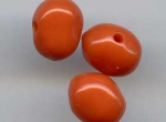Acrylic Berry Coral 7x10mm (1 piece)