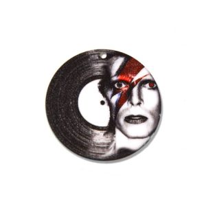 Plexi Acrylic Record David Bowie Charm 40mm (x1)