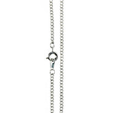 Assembled Chain 16 Inch Silver Plated