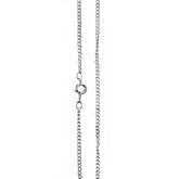 Assembled chain 24 Inch Silver Plated