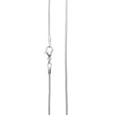 Assembled snake chain 18 Inch Silver Plated