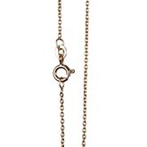 Rose Gold Plated Chain 16 Inch (1 piece)