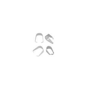Stainless Steel Pinch Bail 3x7mm (20 pieces)