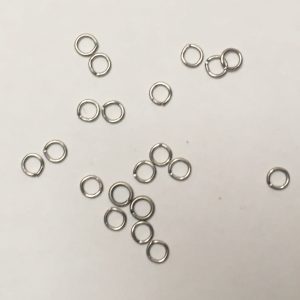 Stainless Steel Jump Ring 3.7mm (x25)