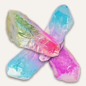 Aura Quartz Unicorn Point