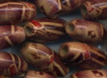 Oval 15mmx7mm Wine (Pack of 20)