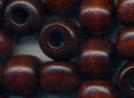 Pony Bead 8mmx10mm Brown (Pack of 10)