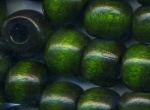 Pony Bead 8mmx10mm Green (Pack of 10)