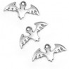 Bat Charm 19x10.5mm Silver Plated (1 piece)